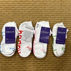 NWT Note to self socks Size Small